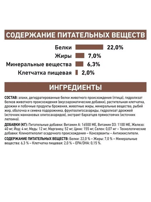 Сухой корм Royal canin Gastrointestinal Low для собак, взрослые, мелкие, 1 кг, фото 8
