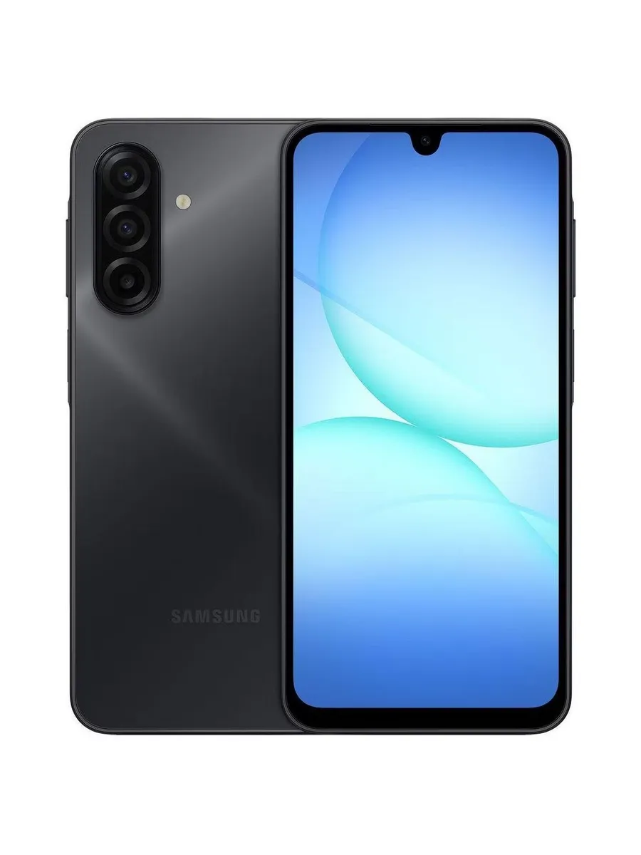 Смартфон Galaxy A17 6+128ГБ, Черный (SM-A175FZKCCAU)