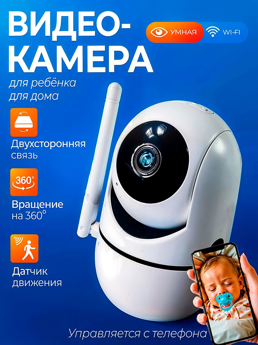 Видеоняня для дома wi-fi