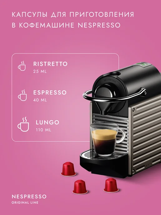 32.08 Coffee Кофе в капсулах для кофемашины Nespresso 20 шт. Малина, 20 шт, фото 5