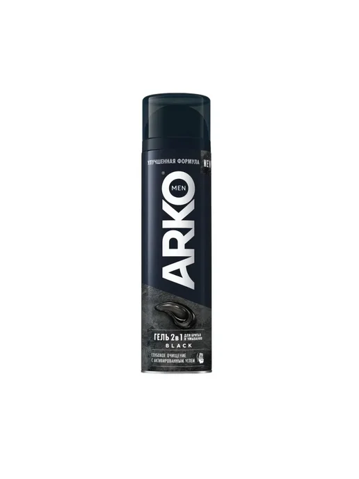 ARKO Гель для бритья и умывания, мужской, black, 2 шт, 2 шт, фото 2