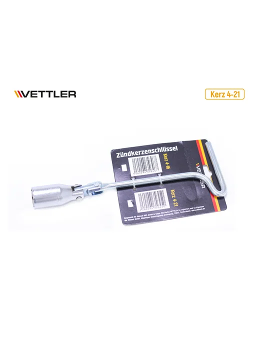 VETTLER Ключ свечной с карданным шарниром 21 мм, вариант