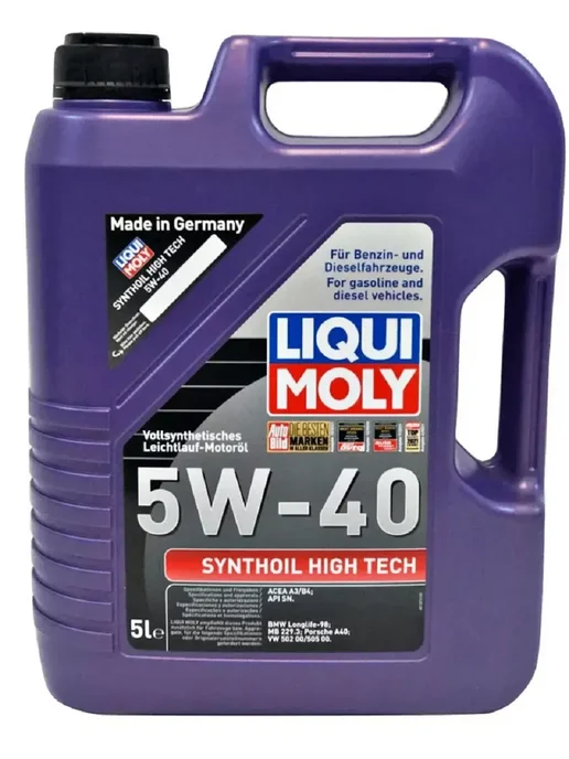 LIQUI MOLY LiquiMoly Synthoil High Tech 5w-40 (5 л) (1925 1856), 5 л, фото 3