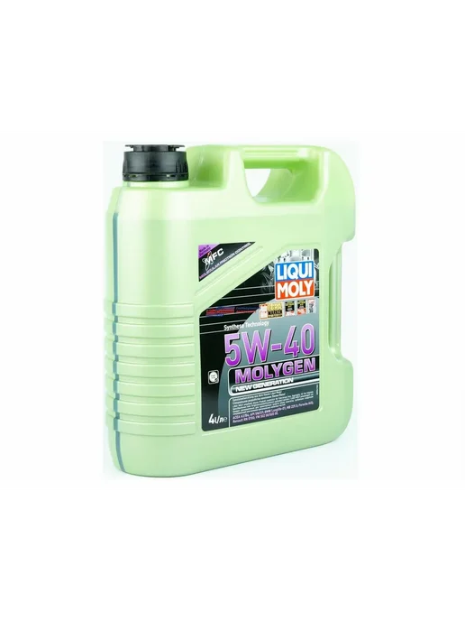 LIQUI MOLY LiquiMoly Molygen New Generation 5W-40 (9055) (5л), 5 л, фото 2