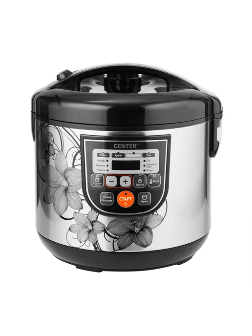 Centek Мультиварка 5 литров CT-1498 Ceramic, черный, фото 2