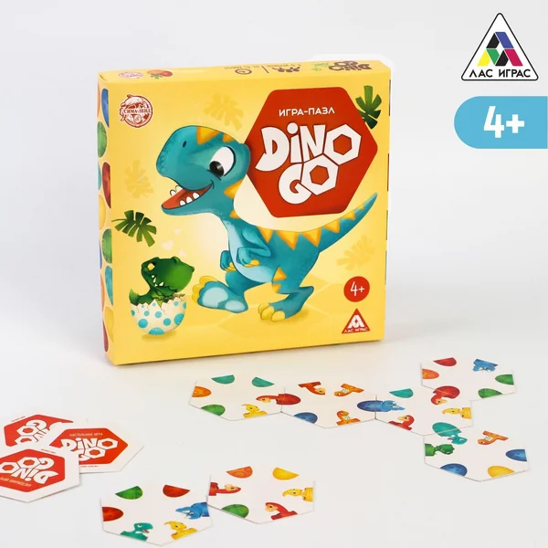 Настольная игра-пазл «Dino Go»