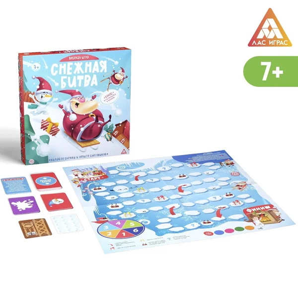 Настольная игра Снежная битва