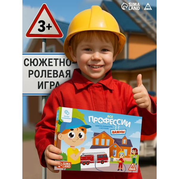 Развивающая настольная игра для детей 3+