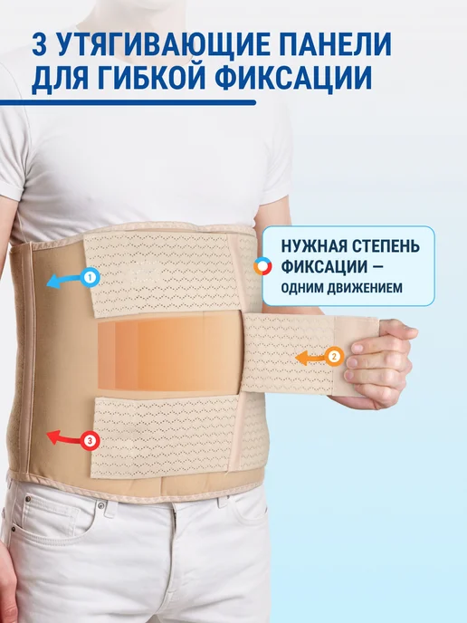 Trives Бандаж послеоперационный для стомы на живот, калоприемник, вариант, фото 6