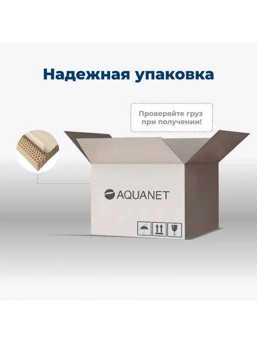 Aquanet Тумба под раковину в ванную Акванет 80 см белая Соня, белый, фото 8