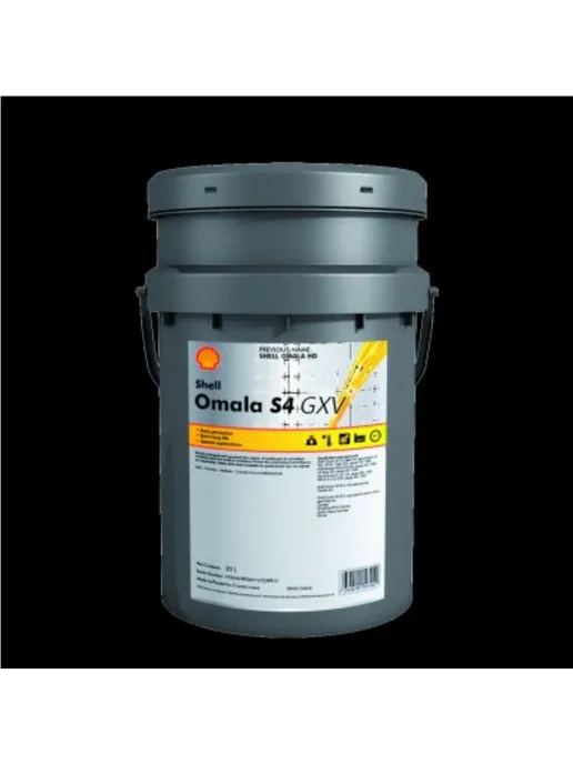 SHELL Omala S4 GXV 220 (20л) синтетическое редукторное масло, 20 л, фото 4