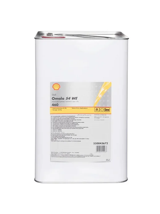 SHELL Omala S4 WE 460 (20л) синтетическое редукторное масло, 20 л