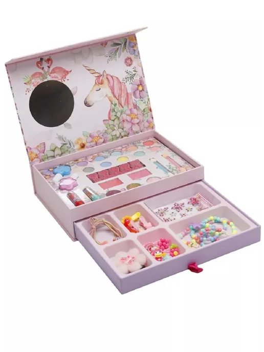 ТОТОША toy Набор детской косметики подарочный бокс единорог, фиолетовый, фото 8