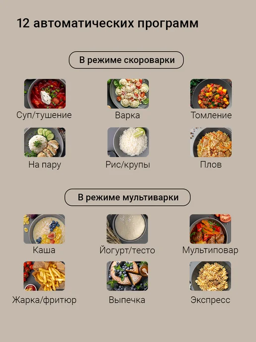 REDMOND Мультиварка скороварка Fast Chef MP113, съемная крышка, 5 л, фото 4
