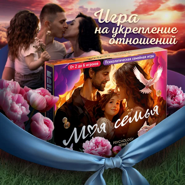 Настольная семейная игра с мак картами