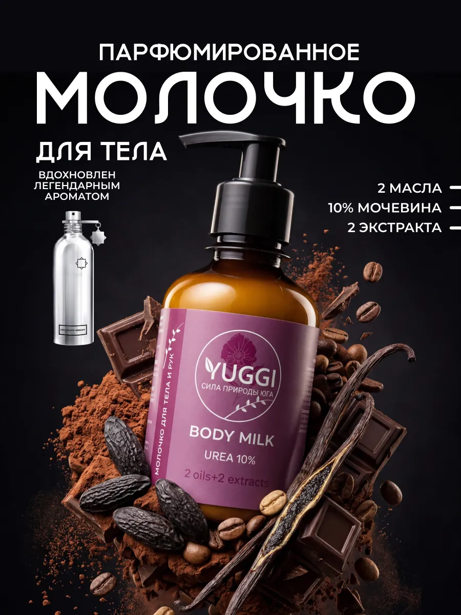 Молочко для тела парфюмированное увлажняющее