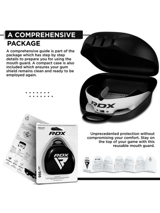 RDX Капа боксерская детская Junior, черный, фото 5