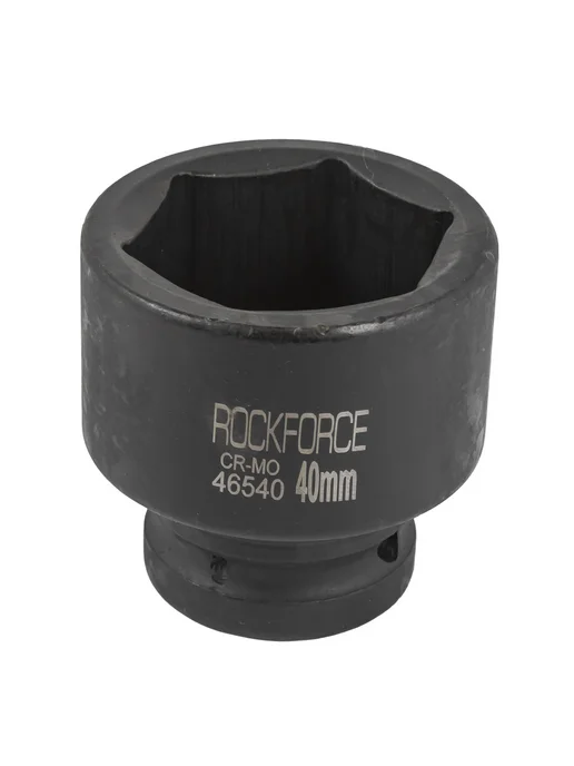 Rockforce Головка торцевая ударная 6-гранная 40 мм, 3 4", черный, фото 3