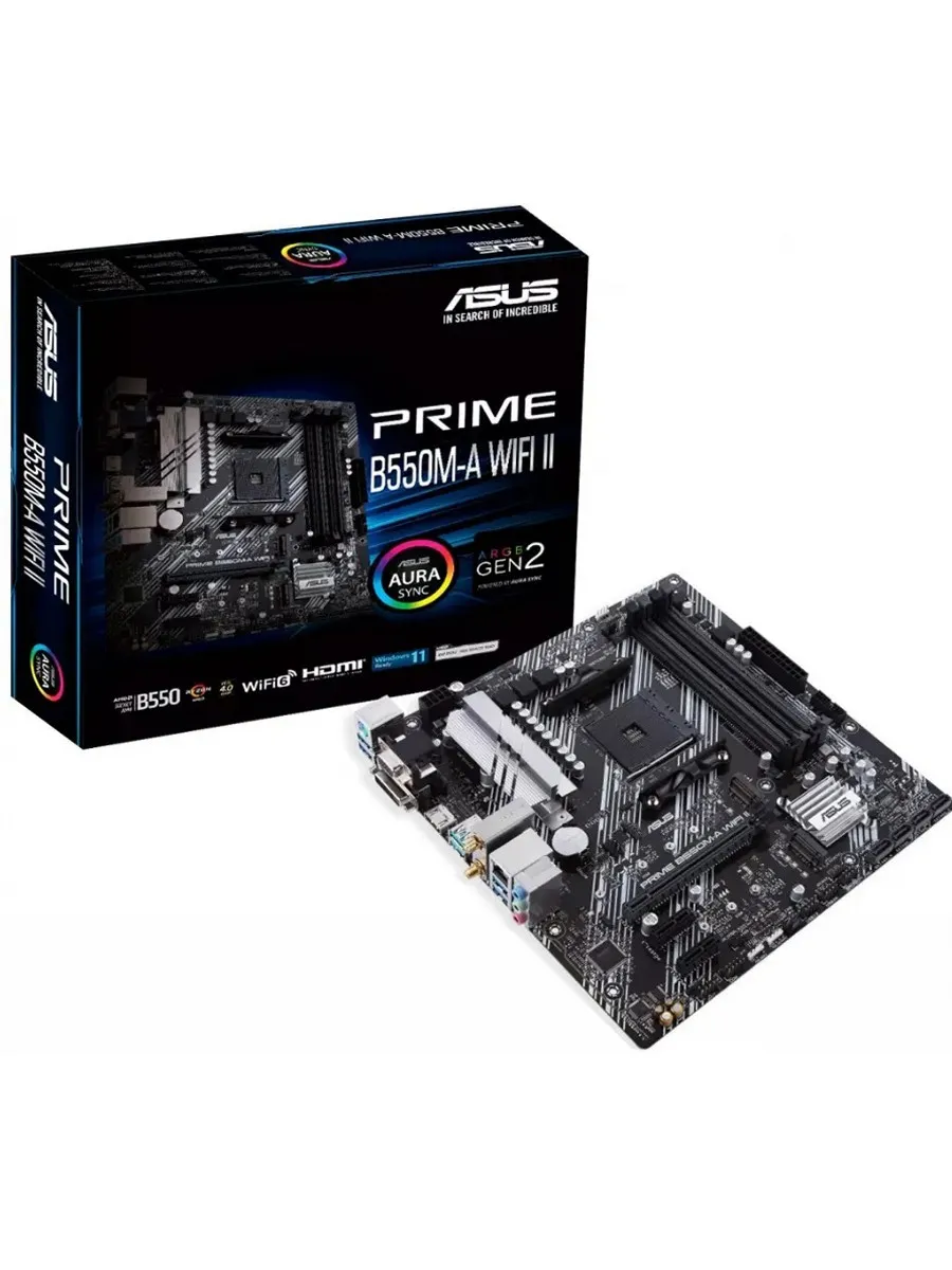 Asus Материнская плата Prime B550M-A WiFi II