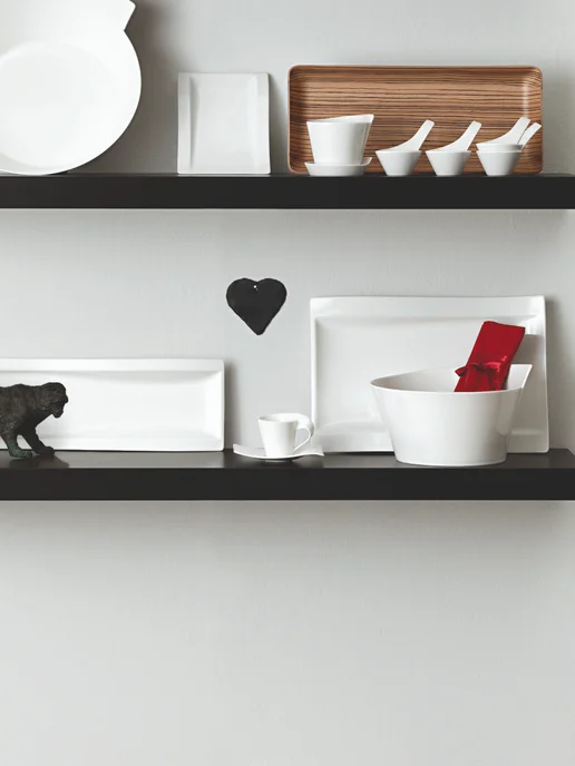 Villeroy & Boch Блюдце к чашке для эспрессо 14х11см, NewWave, Премиум-Фарфор, белый, фото 8