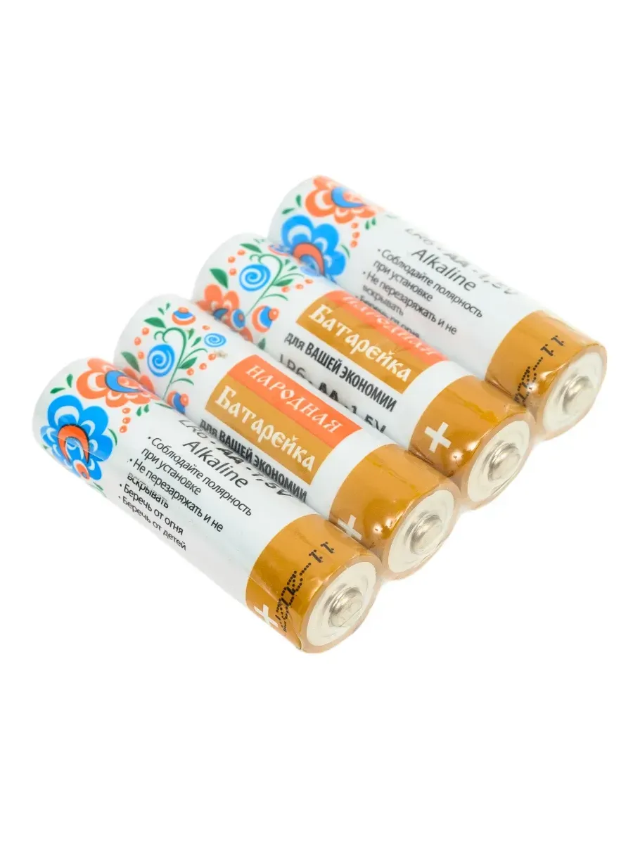 Элемент питания LR6 AA Alkaline 1,5V SR-4 (8 шт)