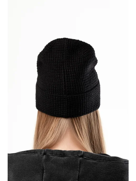БОРДШОП1 Шапка Вафл горчичный (OneSize), черный, фото 8