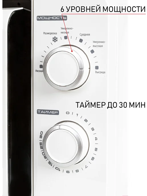 JVC Микроволновая печь JK-MW120M, черный, фото 7