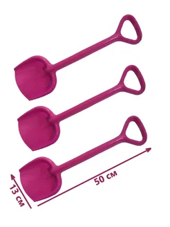 KAROLINA TOYS Лопата детская для снега для песка 3 шт