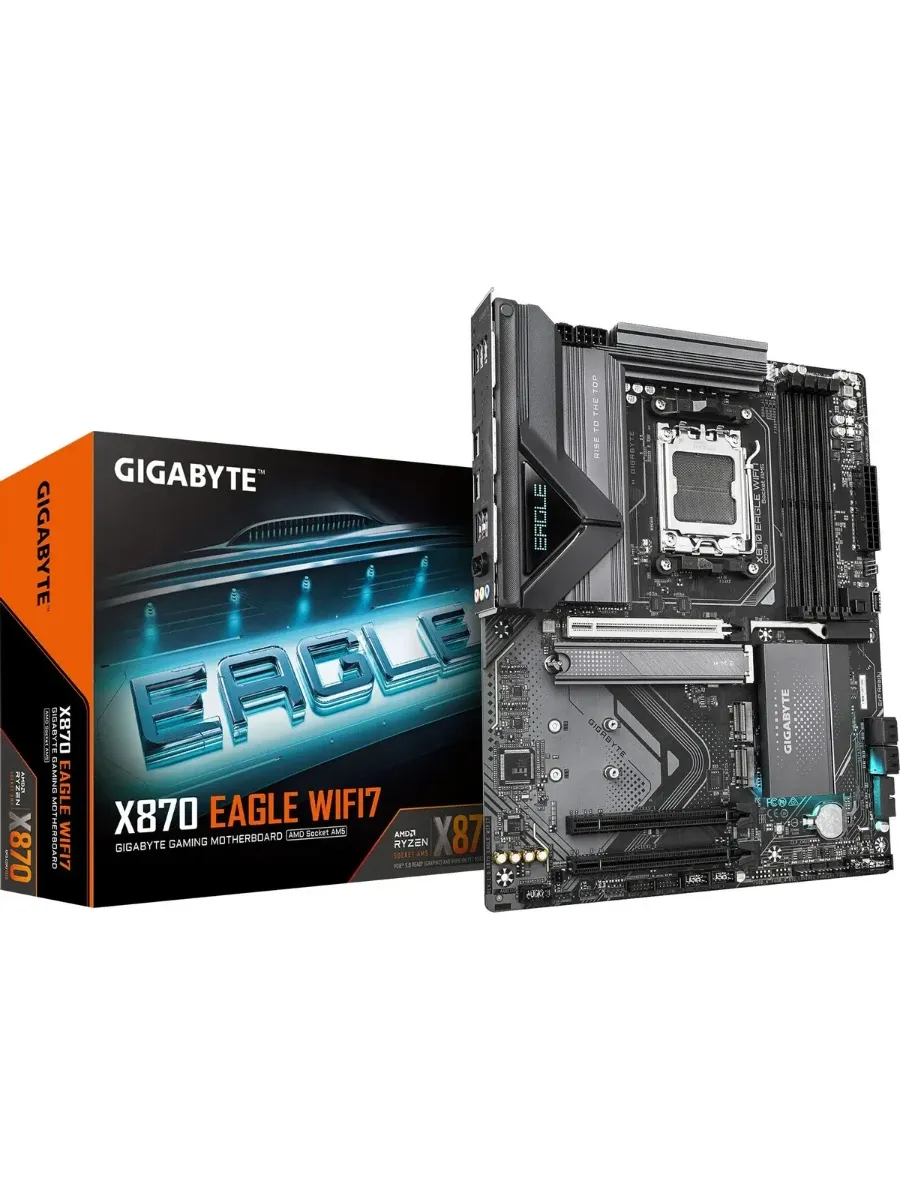 Материнская плата X870 Eagle WIFI7 Gigabyte 558080413 купить в интернет‑магазине Wildberries