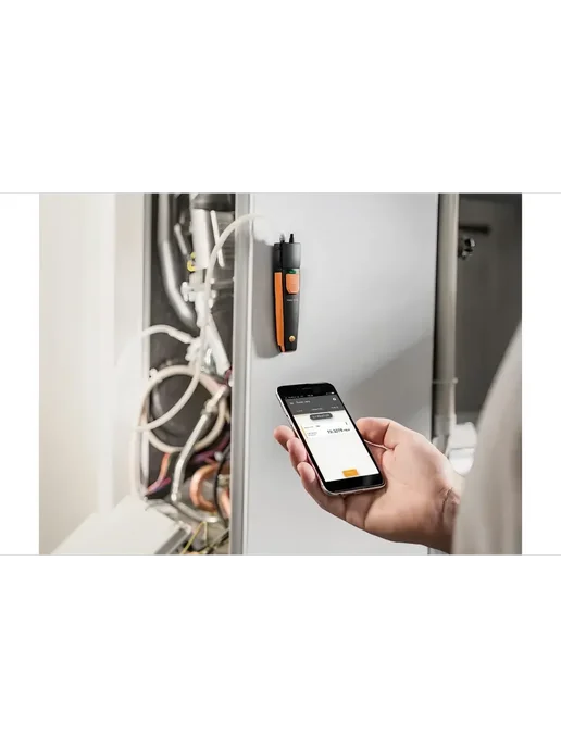 Смарт-зонд Testo 510i - Манометр дифференциального давления с Bluetooth, управляемый со смартфона/планшета, черный, фото 8