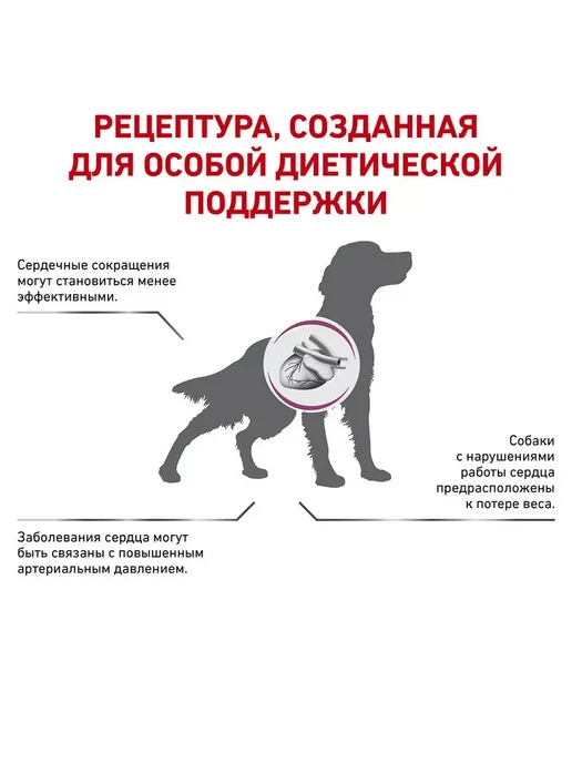 Сухой корм Royal canin Cardiac для собак, 2 кг, фото 2