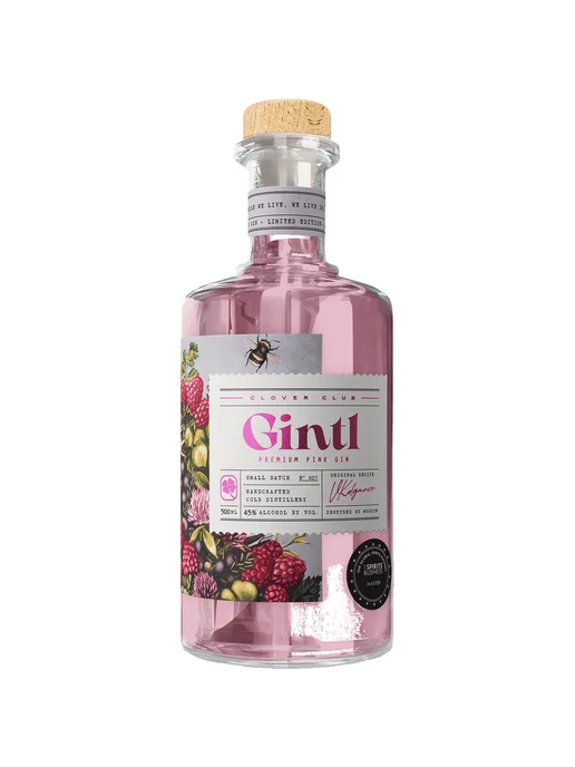 Gintl Джин Clover Club Pink 0,5 л, 0,5 л
