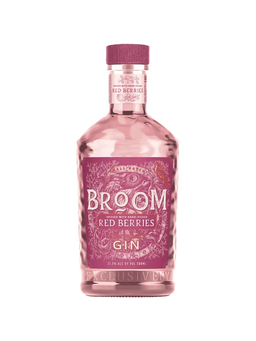 Джин Broom Pink 0,5 л, 0,5 л