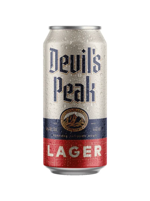 Пиво Devil's Peak светлое 0,44 л ж б, 0,44 л
