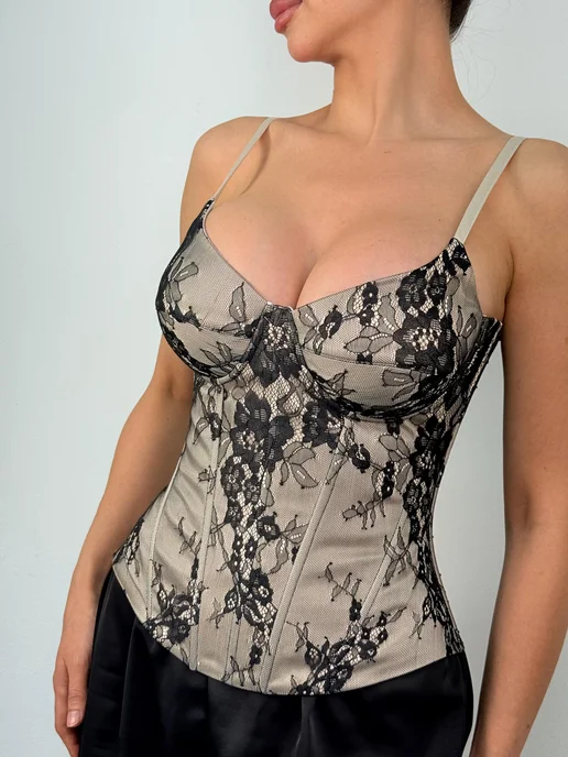 DressUp Корсет вечерний, черный, фото 8