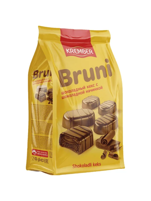 Кекс Krember Bruni глазированный 190 г, 190 г