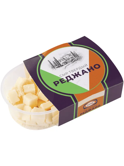Сыр СырПлюс Реджано твердый 80 г стакан, 80 г