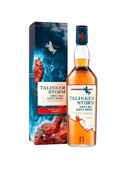Talisker Виски Storm 0,7 л в подарочной упаковке, 700 мл