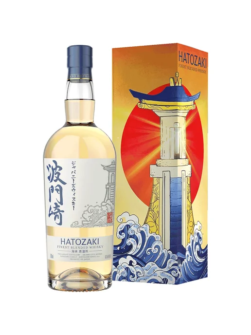 Hatozaki Виски Japanese Blended 0,7 л в подарочной упаковке, 700 мл
