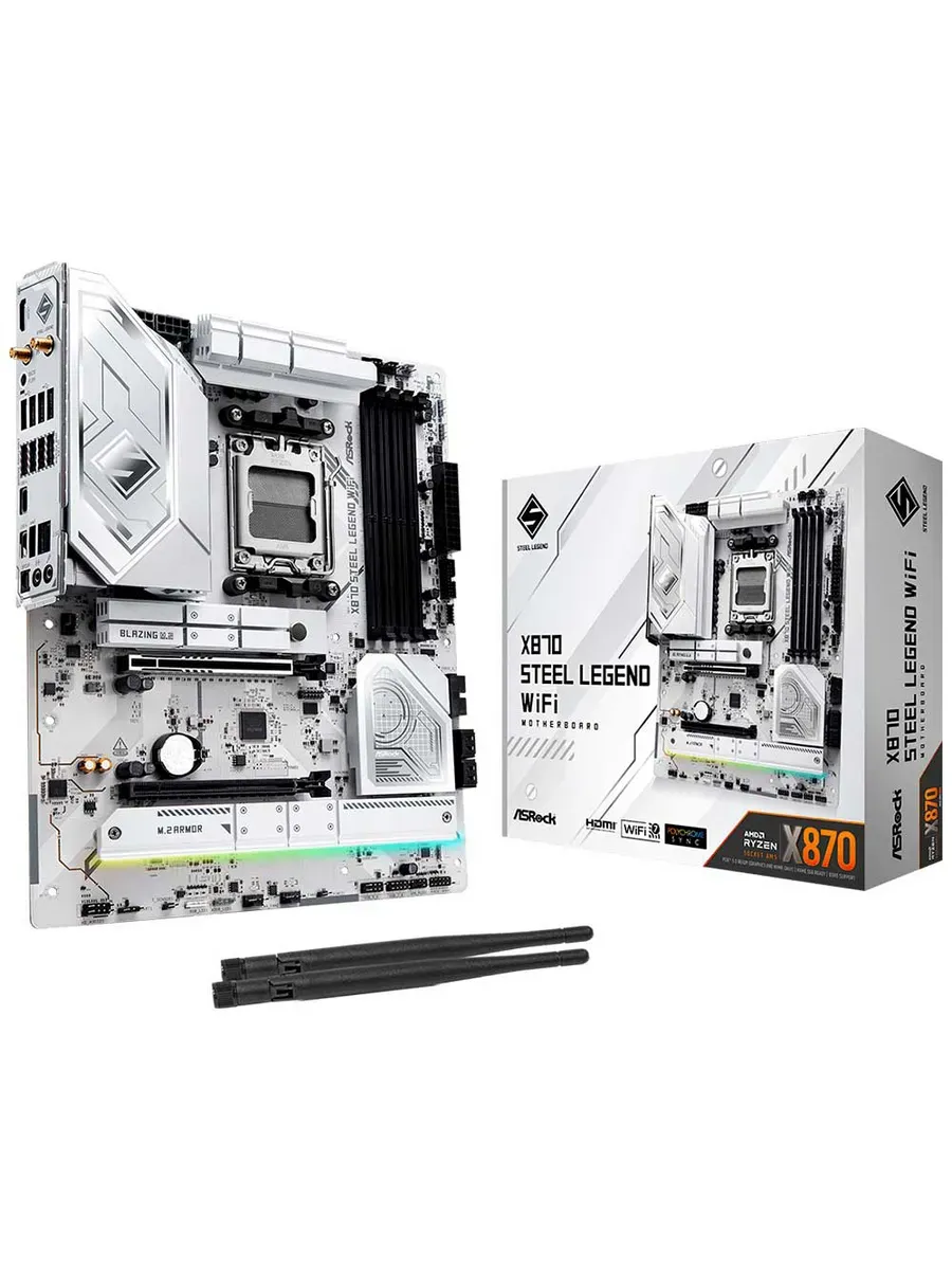 Материнская плата X870 STEEL LEGEND WIFI (AM5, ATX)