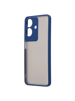 Чехол Realme Note 60 (RMX3933), 60x (RMX3938) пластик Promise mobile. Цвет темно-синий. Вид 2.