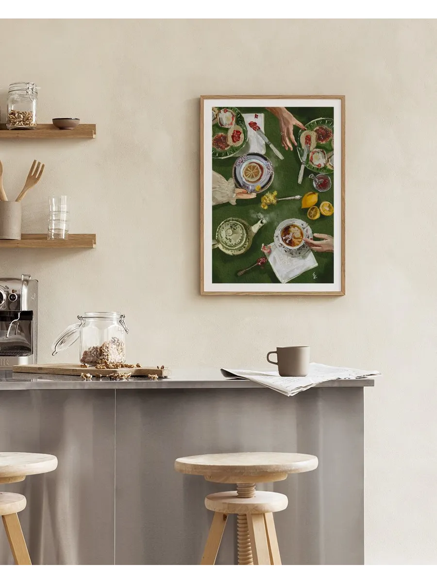 Постер 40x60 Ekaterina Zagorska Tea Oclock