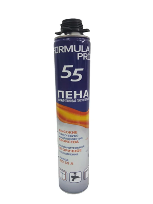 FORMULA PROF_STROY Пена монтажная полиуретановая, 750 мл, фото 4