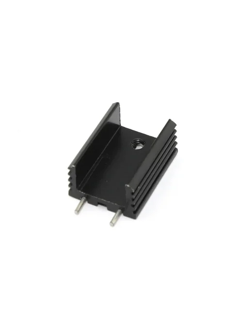 iQZiP Аллюминиевый радиатор TO-220 Mosfet, 20x15x10 мм, 2Pin, 20x15x10 мм