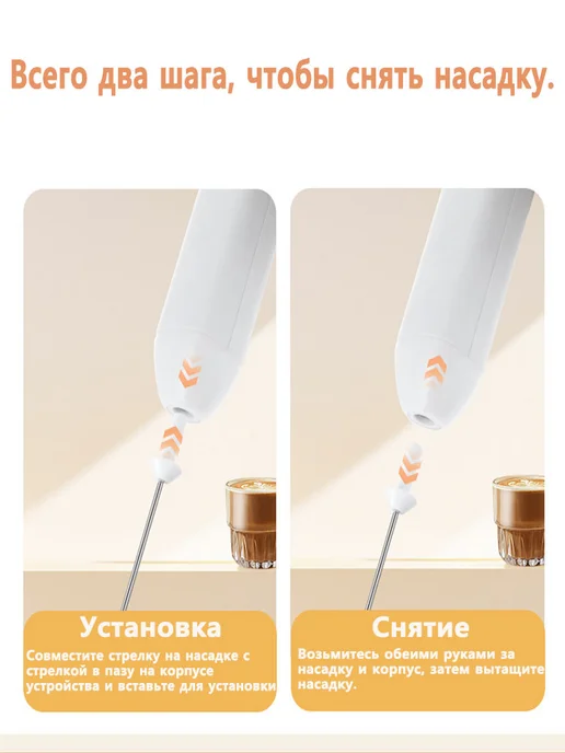 Капучинатор и вспениватель для молока электрический, вариант, фото 2