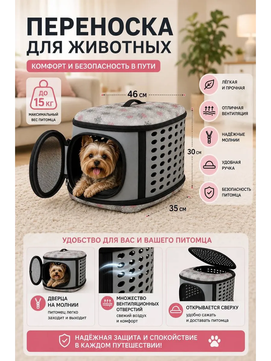 Переноска для кошек