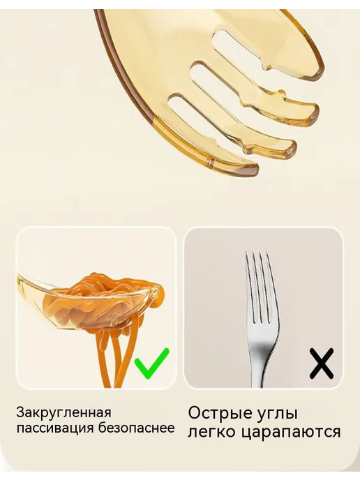 Силиконовый набор детских ложек и вилок, розовый, фото 5