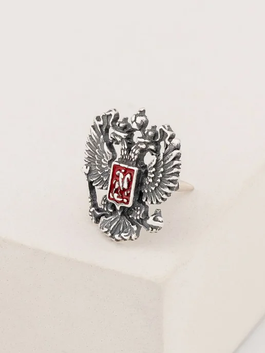 Красная Пресня Серебряный значок на лацкан пиджака герб Российский 13х13 мм, 13x13 мм, фото 7