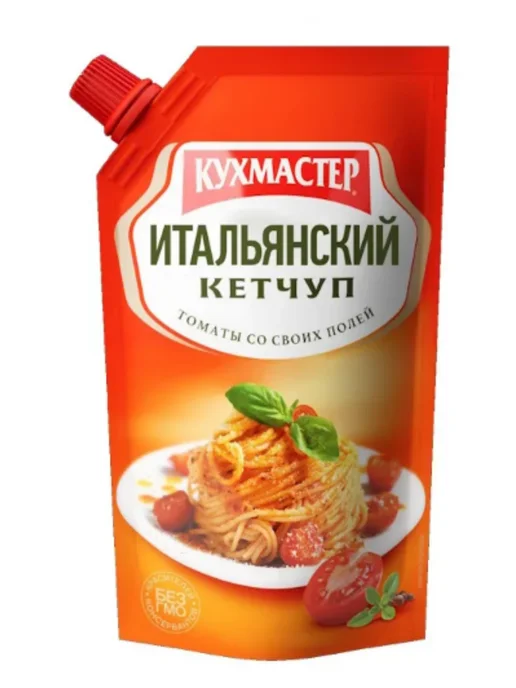КухМастер Кетчуп Итальянский 3шт по 260г, 3 шт, 260 г, фото 2