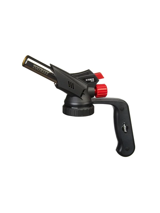 Tourist Газовая горелка с пьезоподжигом X-Torch Plus, черный
